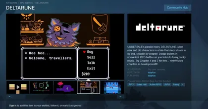 Deltarune: Chapter 3-5 กำลังอยู่ในช่วงพัฒนาและเตรียมวันวางจำหน่าย
