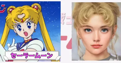 เมื่อเหล่าตัวละครใน Sailor Moon แปลงร่างกลายมาเป็นคนจริงๆ จะเป็นอย่างไร