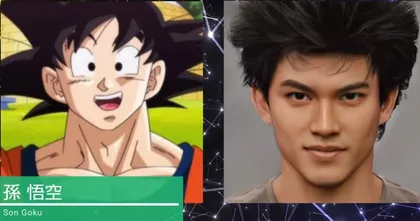 จะเป็นอย่างไรเมื่อตัวละครใน Dragon Ball แปลงร่างกลายเป็นคนจริงๆ