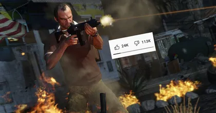 ไม่มีแผ่ว! ตัวอย่าง GTA V เวอร์ชั่น PS5 ยอดดิสไลค์ทะลุ 100,000 ครั้งเข้าให้แล้ว!
