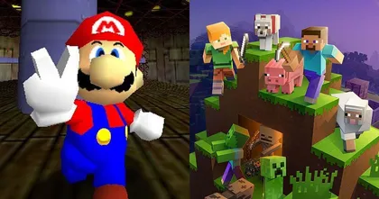 ชมชาวเน็ตสุดเจ๋ง ทำม็อด Super Mario 64 ให้มาริโอ้วิ่งเล่นในเกม Minecraft ได้