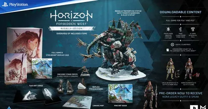 รวมข้อมูลชุดสะสมเวอร์ชั่นต่าง ๆ ทั้งหมดของเกม Horizon Forbidden West
