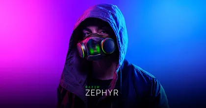 Razer Zephyr หน้ากาก N95 สุดจ๊าบที่มีไฟมากกว่า 16.77 ล้านสี!