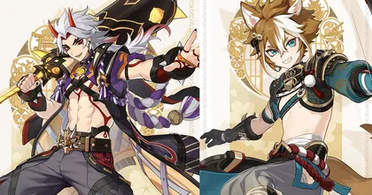 Genshin Impact ปล่อยภาพ 2 หนุ่มประจำแพตช์หน้า Itto และ Gorou