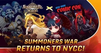 Com2uS เข้าร่วม New York Comic Con 2021 สหรัฐอเมริกา เปิดบูธ Summoners War พร้อมเผยฟิกเกอร์ใหม่ เอาใจแฟนๆ ทั่วโลก!