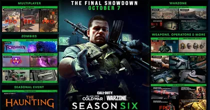 เตรียมเผชิญหน้าครั้งสุดท้าย ซีซั่นที่ 6 ของ Call of Duty: Black Ops Cold War และ Call of Duty: Warzone จะมาในวันที่ 7 ตุลาคม