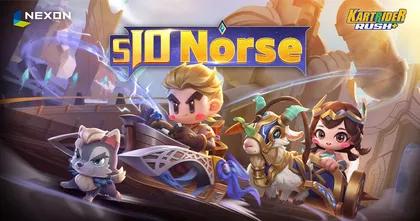 KartRider Rush+ จาก NEXON ปล่อยอัปเดตใหม่ ‘ตำนานนอร์ส’