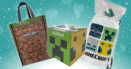 Minecraft เปิดตัวสินค้า Lucky Bag สุดน่ารักทั้ง 3 แบบ พร้อมเผยตัวอย่างของที่ระลึกข้างใน