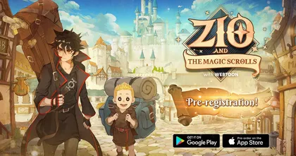 เกมมือถือจากเว็บตูนชื่อดัง ZIO and the Magic Scrolls เปิดให้ลงทะเบียนล่วงหน้าแล้วทั้ง Android และ iOS !