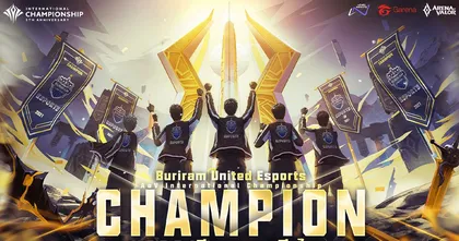 Buriram United Esports ทำได้ พลิกกลับมาเอาชนะ จนคว้าแชมป์โลกได้สำเร็จ!! กวาดเงินรางวัลไปกว่า 13,000,000 บาท
