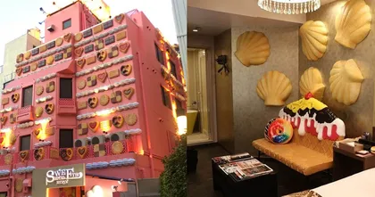 พาชมโรงแรมญี่ปุ่นที่ตกแต่งเหมือนบ้านขนมหวานในแฮนเซลและเกรเทล !