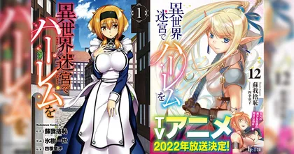 อนิเมะฮาเร็มต่างโลก Isekai Meikyu de Harem o มีกำหนดฉายภายในปี 2022