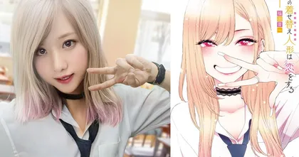 ภาพเซ็ตใหม่ของน้องจอย กับคอสเพลย์ My Dress-Up Darling พร้อมภาพเบื้องหลัง
