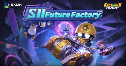 KartRider Rush+ เกมแข่งรถยอดฮิต ปล่อยอัปเดตซีซั่น 11 ‘โรงงานไซเบอร์’ สุดไฮเทคแล้ว