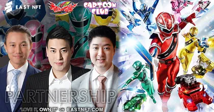 Cartoon Club รุกตลาด NFT ให้เหล่าแฟนคลับได้เป็นเจ้าของโลโก้ ขบวนการ 5 สีฉบับ ภาษาไทย!