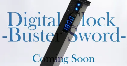 Final Fantasy 7 เปิดตัวสินค้านาฬิกาดิจิทัลรูปทรง Buster Sword ของ Cloud!