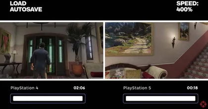 เทียบกันชัด ๆ กับระยะเวลาการโหลดเกม GTA V ระหว่าง PS5 กับ PS4