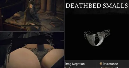 ชาวเน็ตค้นพบกางเกงในลับซ่อนอยู่ในเกม Elden Ring ที่โดนตัดออกก่อนวางขาย