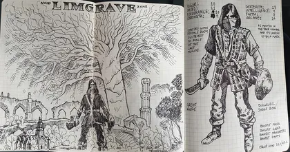 เกมเมอร์บันทึกการเดินทางใน Elden Ring ด้วยการวาดภาพด้วยมือจนกลายเป็นผลงานสุดบรรเจิด