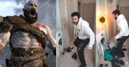 อย่างฮา! เมื่อเกมเมอร์ TikTok โพสต์วิดีโอโชว์การซักผ้าอารมณ์เหมือน Kratos ในเกม God of War