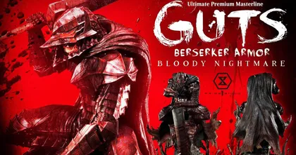 Prime 1 Studio เปิดตัวฟิกเกอร์ใหม่ของ Guts จาก Berserk ที่มาในชุดเกราะคลั่ง