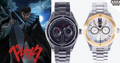 Berserk ร่วมกับแบรนด์แฟชั่นเปิดตัวนาฬิกาข้อมืออย่างสวย 2 เรือน 2 สไตล์