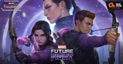 พบการอัปเดตที่ได้รับแรงบันดาลใจจากฮอว์คอาย โดย มาร์เวล สตูดิโอ ใน MARVEL Future Fight ห้ามพลาด!