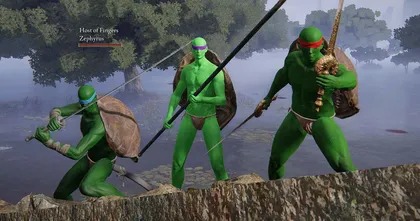 สุดฮา! เมื่อเกมเมอร์ไทยและต่างประเทศลองตั้งแก๊งเต่านินจาในเกม Elden Ring