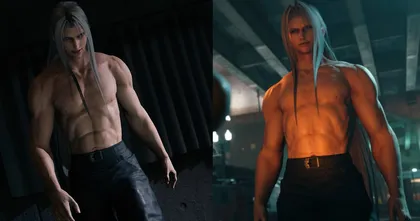 มีความหวั่นไหว! เมื่อเกมเมอร์มือดีสร้างม็อดถอดเสื้อ Sephiroth โชว์กล้ามล่ำใน Final Fantasy VII Remake