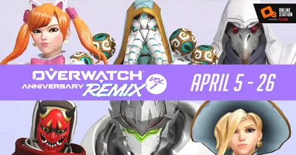 Overwatch ฉลองครบรอบ 6 ปีด้วยกิจกรรมรีมิกซ์: เซ็ตที่ 1!