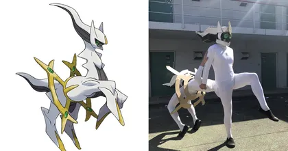 ตะลึง Arceus โปเกมอนในตำนานแบบตัวเป็นๆ โผล่กลางมหาวิทยาลัยศิลปะญี่ปุ่น
