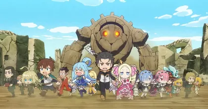 อนิเมะรวมดาวต่างโลก Isekai Quartet ภาคหนังโรงปล่อยคลิปตัวอย่าง