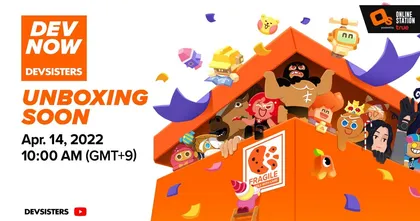 ผู้พัฒนาเกม Cookie Run เตรียมรายการโชว์เคส "DevNow" อัปเดตข่าวสารและโปรเจกต์เกมในค่าย 14 เมษายนนี้