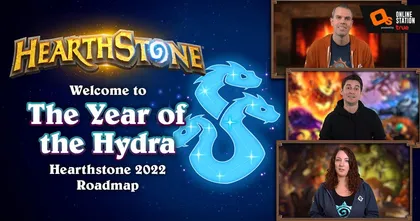 ยินดีต้อนรับสู่การเปิดเผยโรดแมปและแผนต่าง ๆ ของ Year of the Hydra: Hearthstone’s 2022!