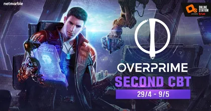 Overprime เปิดทดสอบเบต้าแบบปิดครั้งที่ 2 วันที่ 29 เมษายน นี้ ห้ามพลาด!
