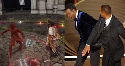 จะเป็นอย่างไรเมื่อผู้มัวหมองในเกม Elden Ring สวมบทเป็น Will Smith เข้าไปตบหน้าผู้เล่นอื่นแล้วเดินจากไป