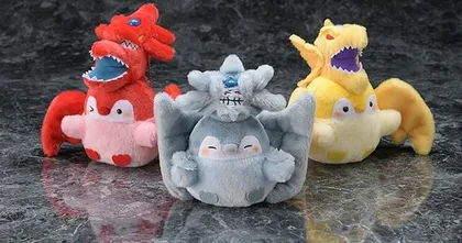 Yu-Gi-Oh! X Koupen-chan ออกสินค้าตุ๊กตาเพนกวิ้นในชุด 3 เทพสุดน่ารัก!