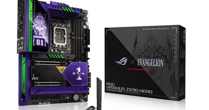 ASUS จับมือ Evangelion ออกเมนบอร์ดเกมมิ่งสีม่วงเขียวเท่ๆ