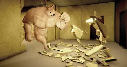 โหลดเล่นฟรี! Backrooms Buff Doge Horror เกมสยองขวัญเอาตัวรอดจากพี่หมาชิบะกล้ามโต