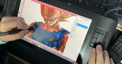 อาจารย์ Toyotaro โชว์วาด Majin Vegeta สุดเท่จาก Dragon Ball แบบสด ๆ