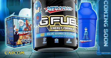 Rockman กับ G Fuel ออกเครื่องดื่มชูกำลังสูตรใหม่ เอาใจเกมเมอร์สายอีสปอร์ต