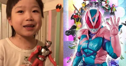 เหล่านักแสดง Kamen Rider ร่วม Tweet ส่งกำลังใจให้หนูน้อยที่ต่อสู้กับโรคร้าย