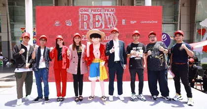 เปิดตัวอย่างยิ่งใหญ่กับเรื่องดังในตำนาน "ONE PIECE FILM RED"