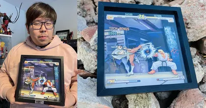 Pixel Frames ผลิตขายแผ่นภาพโมเมนต์ความทรงจำจากเกมดัง สำหรับแขวนโชว์