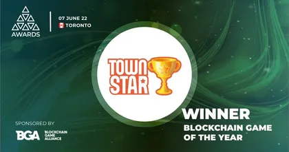 เกม Town Star มาแรง! คว้ารางวัลเกมบล็อกเชนที่ดีที่สุดแห่งปี 2022 จากงาน AIBC