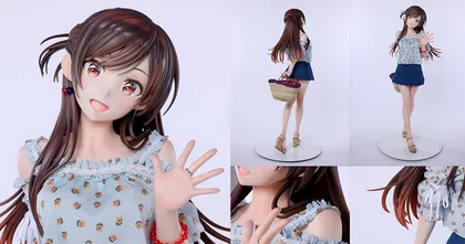 Kanojo, Okarishimasu จัดแคมเปญภ่ายภาพคู่กับฟิกเกอร์ Chizuru สเกล 1:1