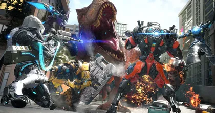 Capcom โชว์ตัวอย่าง Exoprimal เกมแอ็คชั่นเอาตัวรอดจากฝูงไดโนเสาร์ข้ามมิติ