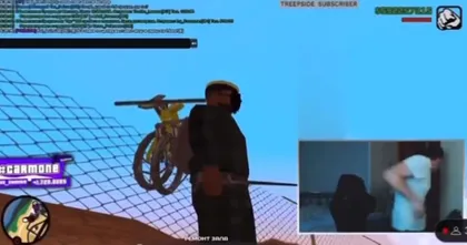 สตรีมเมอร์ชาวยูเครน สตรีมเกม GTA อยู่ดี ๆ เจอการยิงปืนใหญ่จริงซะงั้น!