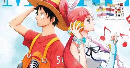 Luffy กับ Uta สองตัวเอกจากภาค One Piece Film: Red ขึ้นปกนิตยสารแฟชั่น