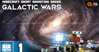 เปิดศึก Galactic Wars ! ท่องจักรวาลไปกับกองยานรบสุดอลัง กับ ซีรีส์ฟอร์มยักษ์ Minecraft Short Animation Series จากช่อง BikMCTH